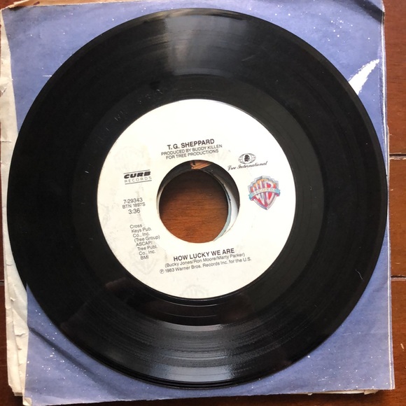 T.G. Sheppard And Clint Eastwood Make My Day Vinyl 45 Record '84 - Picture 4 of 4